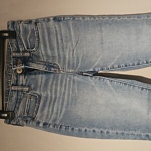 American Eagle,  size 4, hi rise jegging, blue jean